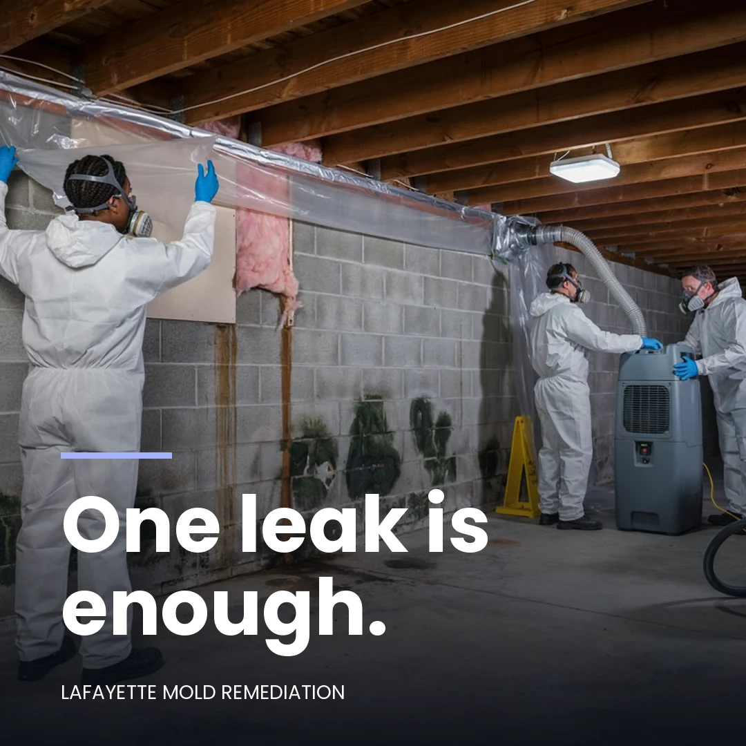 One leak is enough.